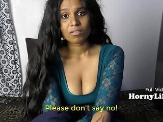 bored indian housewife begs for threesome upon hindi on touching eng subtitles